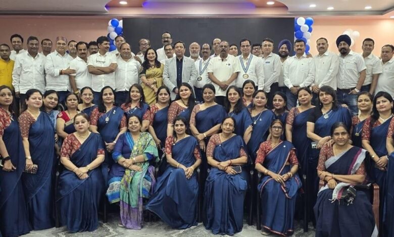 रोटरी भवन में हुआ जिलापाल का आधिकारिक दौरा और संबोधन