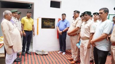झारखंड सशस्त्र पुलिस-4 बोकारो में विश्राम गृह का सौंदर्यीकरण एवं मिनी पार्क का हुआ उद्घाटन