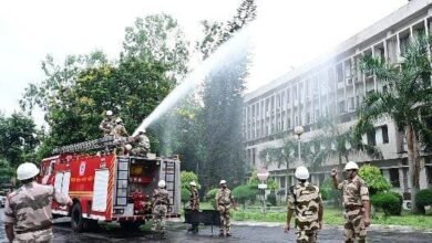 बीएसएल इस्पात भवन में मॉक ड्रिल आयोजित, आपात स्थिति से निपटने की हुई तैयारी