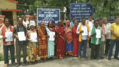 बेरमो में सीसीएल के खिलाफ अवार्डी मजदूरों का हल्ला बोल, 27 मई से भूख हड़ताल की चेतावनी