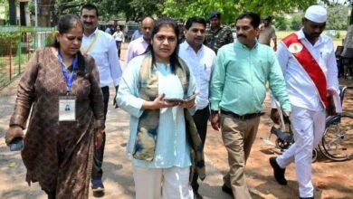 नीट (यूजी) परीक्षा 2025 को लेकर डीसी विजया जाधव ने लिया परीक्षा केंद्रों का जायजा