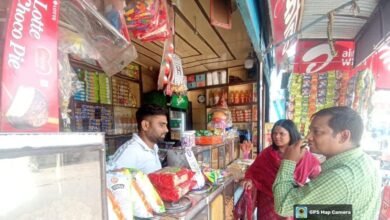 कोटपा-2003 के तहत हरला थाना क्षेत्र में चला विशेष छापामारी अभियान, 13 दुकानदारों पर कार्रवाई