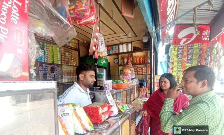 कोटपा-2003 के तहत हरला थाना क्षेत्र में चला विशेष छापामारी अभियान, 13 दुकानदारों पर कार्रवाई