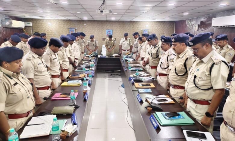 कारो पुलिस ने पु.नि. राजीव रंजन के असामयिक निधन पर आयोजित की शोक सभा