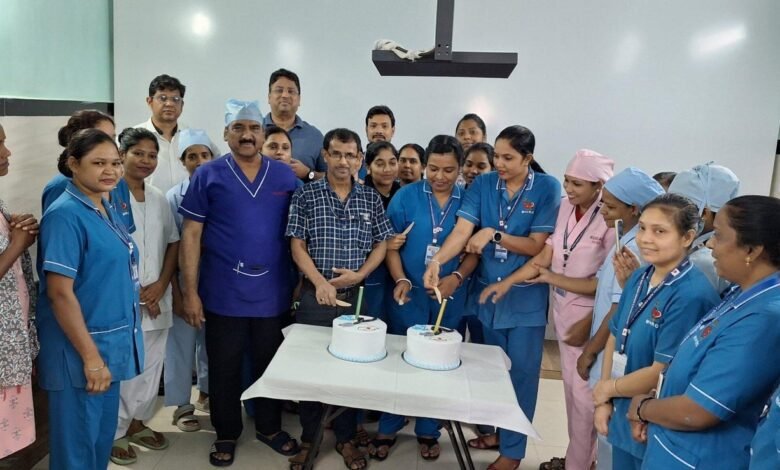 अंतरराष्ट्रीय नर्स दिवस 2025 पर मुस्कान हॉस्पिटल में नर्सों को किया गया सम्मानित