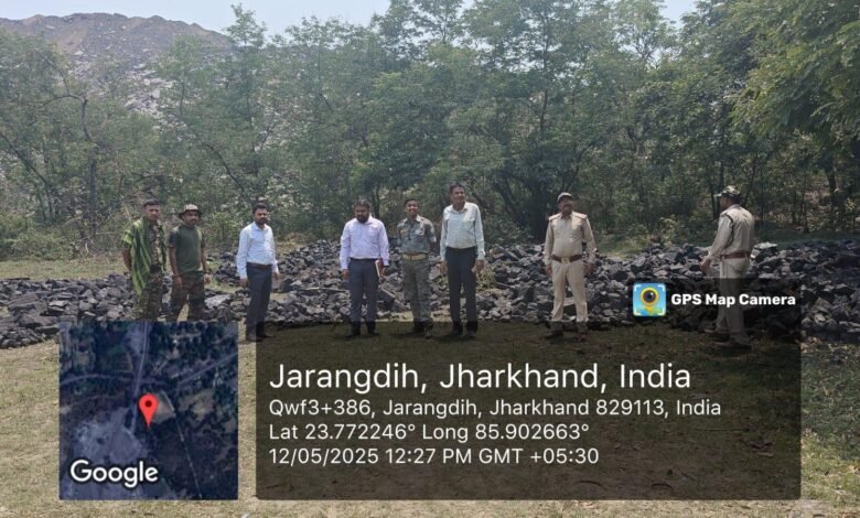ब्रेकिंग न्यूज: बोकारो में खनन विभाग की बड़ी कार्रवाई, 70 टन अवैध कोयला जब्त