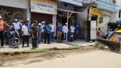 चास नगर निगम ने चलाया विशेष अतिक्रमण हटाओ अभियान, ₹6500 जुर्माना वसूला