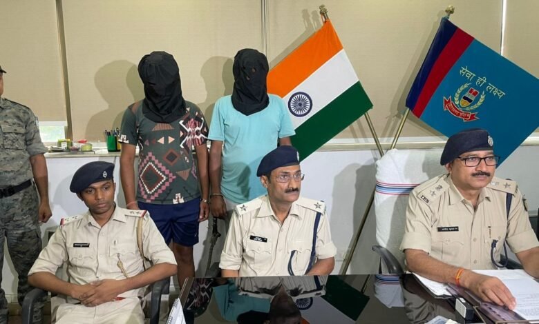राँची पुलिस की बड़ी कार्रवाई: ब्राउन शुगर बेचते दो तस्कर गिरफ्तार