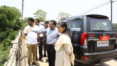 डीसी अजय नाथ झा ने भर्रा बस्ती लिंक पुल और गरगा नदी का किया निरीक्षण, नदी की सफाई व अतिक्रमण पर दिए सख्त निर्देश