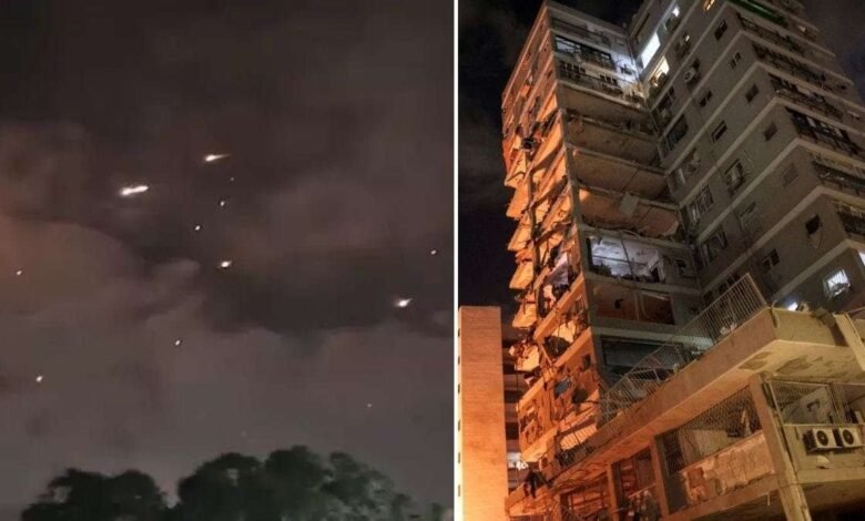 इजरायल और ईरान के बीच मिसाइल युद्ध में तेज़ी, रक्षा मंत्रालय, न्यूक्लियर प्लांट, ऑयल डिपो और शहरों पर हमले जारी। तेहरान और तेल अवीव में भारी तबाही, सैकड़ों मौतें।