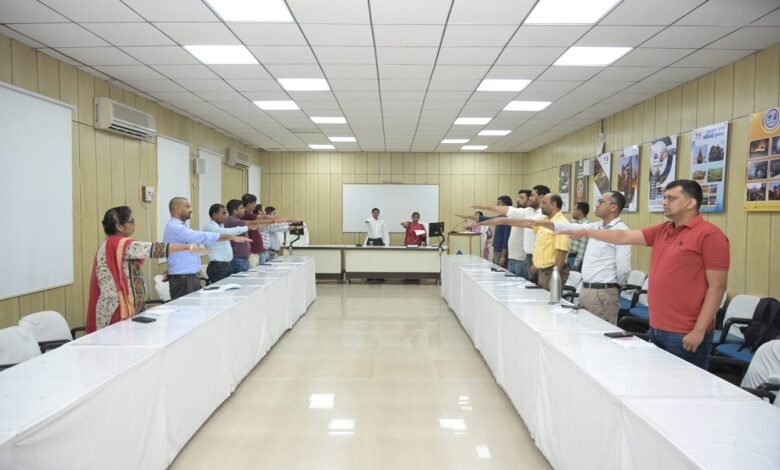बीएसएल में ग्रीनहाउस गैस उत्सर्जन पर आयोजित प्रशिक्षण कार्यक्रम