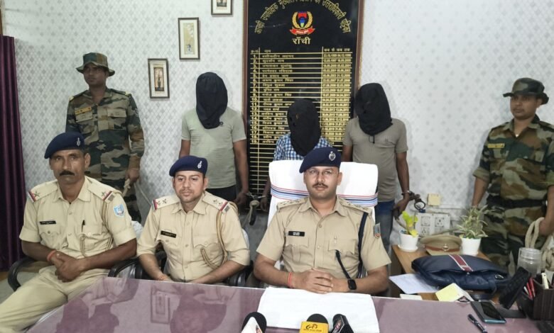 रांची पुलिस द्वारा चोरी कांड के खुलासे संबंधी प्रेस विज्ञप्ति