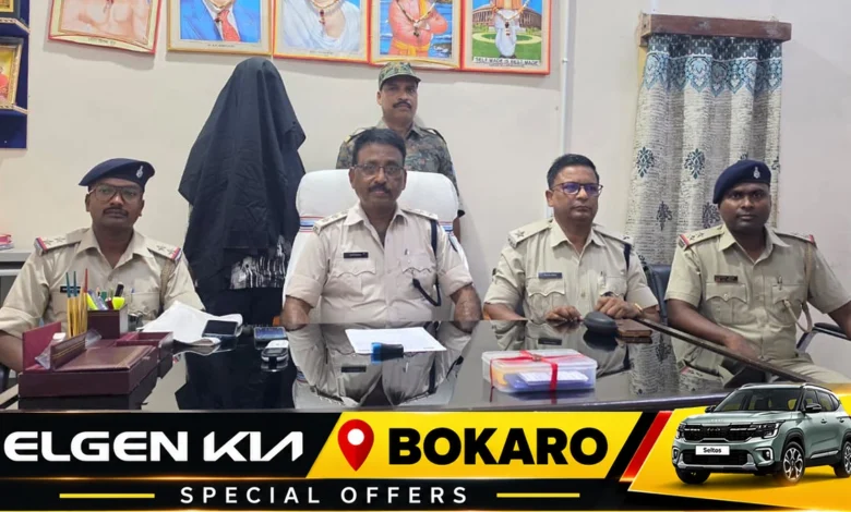गढ़वा मोटरसाइकिल लूटकांड के फरार आरोपी की गिरफ्तारी और बरामदगी