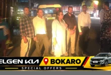 बोकारो के आईटीआई मोड़ और उकरीद मोड़ पर अवैध पार्किंग के खिलाफ वाहन जांच अभियान
