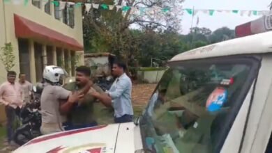 धनबाद भवन प्रमंडल कार्यालय में टेंडर विवाद के बाद पहुंची सदर थाना पुलिस