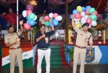बोकारो में झारखंड सशस्त्र पुलिस शूटिंग प्रतियोगिता में शामिल पुलिसकर्मी