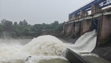 बोकारो के गरगा डैम का जलस्तर खतरे के निशान के करीब