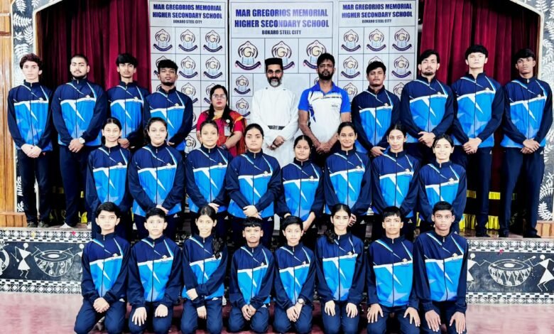 CBSE राष्ट्रीय जूडो प्रतियोगिता में हिस्सा लेने वाले MGM स्कूल बोकारो के विद्यार्थी