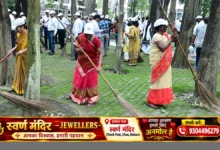 बोकारो इस्पात संयंत्र में स्वच्छता ही सेवा 2026 के तहत सामूहिक श्रमदान करते अधिकारी और कर्मचारी